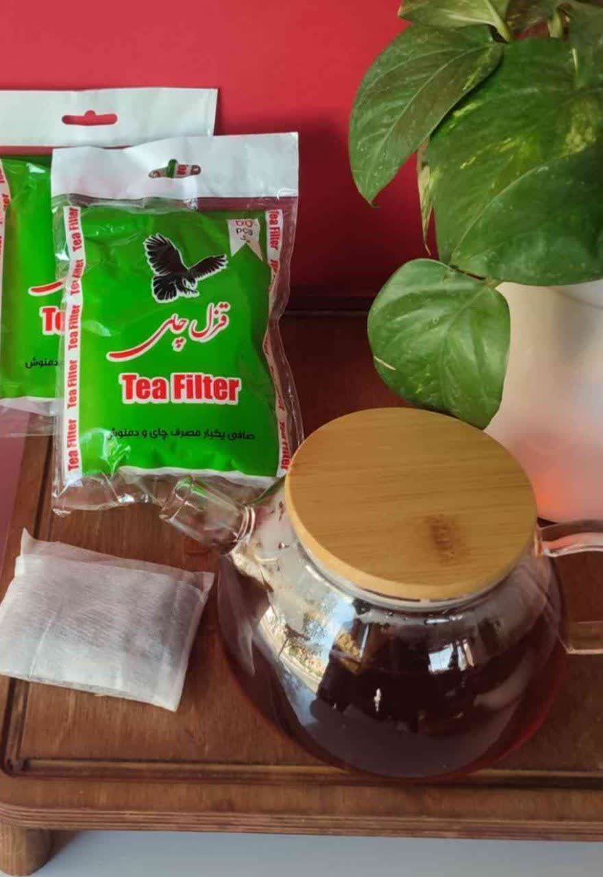 قزل چای صافی چای ۵۰ عددی