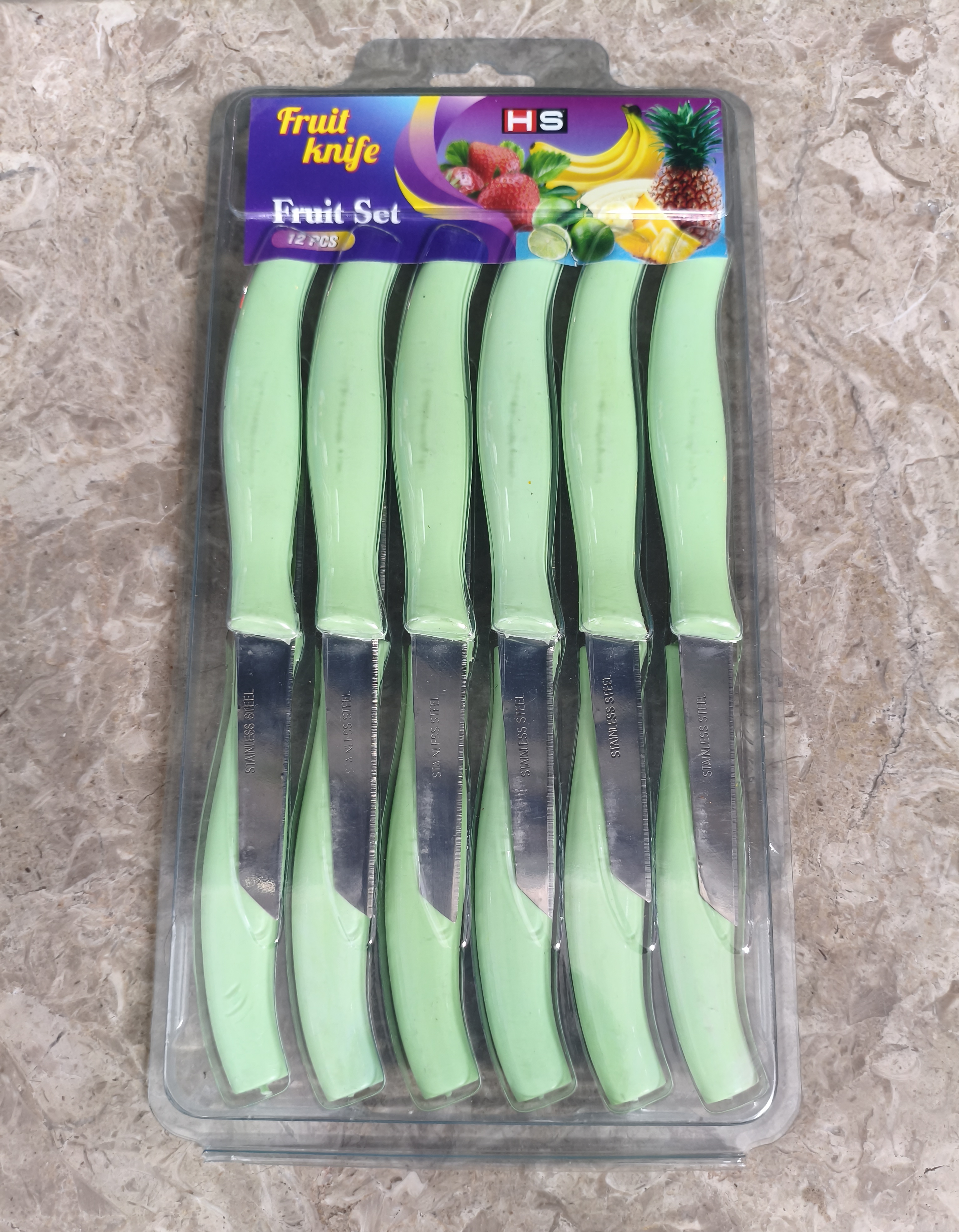 چاقوی میوه خوری رنگی