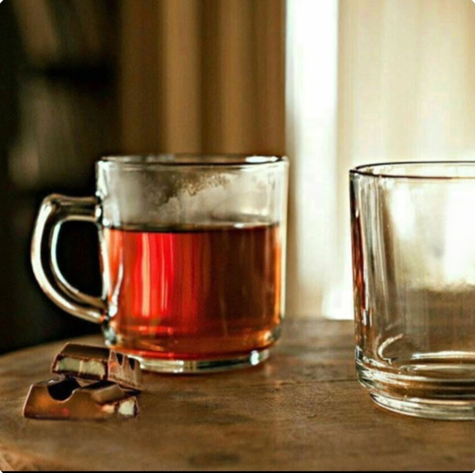 نیم لیوان دسته دار سپیدار کاوه ۶ عددی